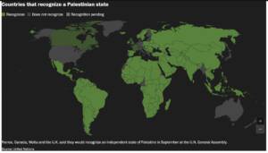 Countries That Recognize a Palestinian State